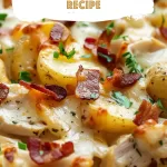 Chicken Bacon Ranch Casserole with Potatoes Recipe