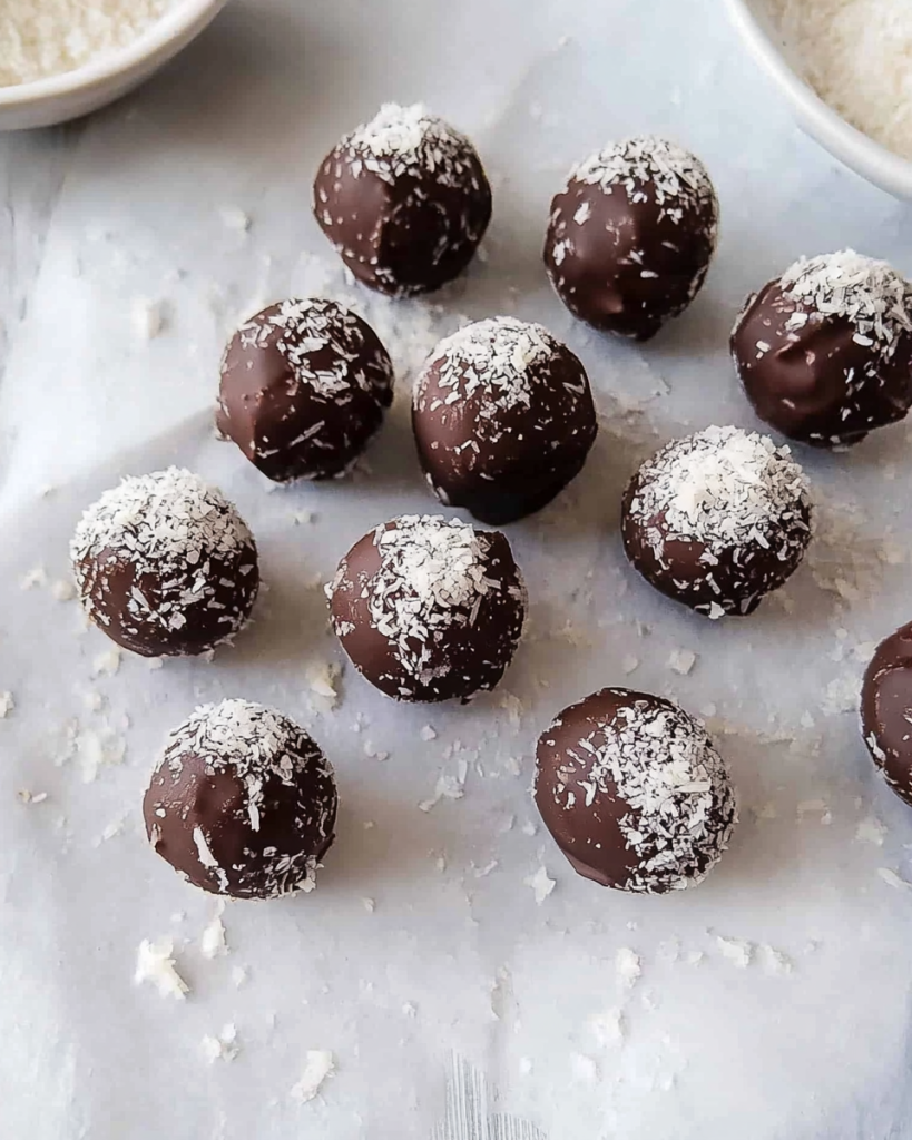 Chocolate Coconut Balls