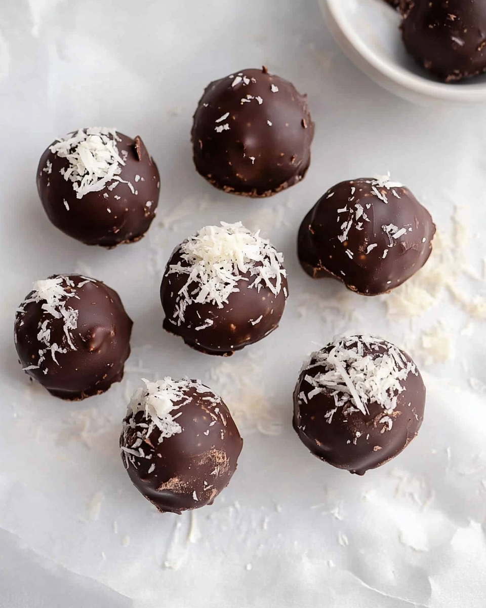 Chocolate Coconut Balls