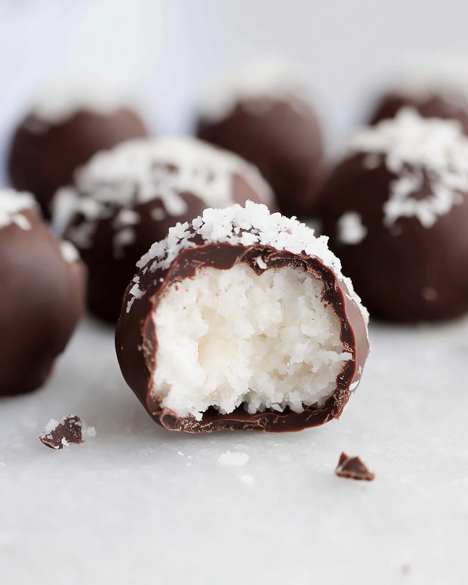 Chocolate Coconut Balls