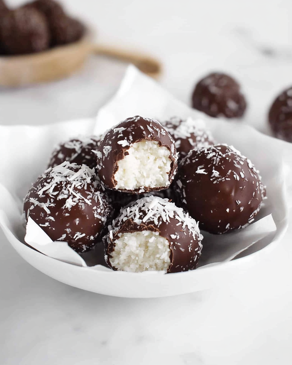 Chocolate Coconut Balls