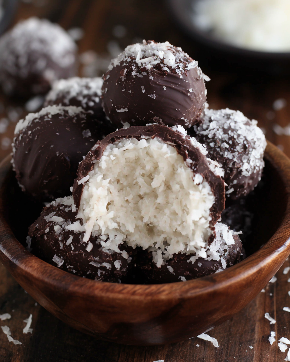 Chocolate Coconut Balls