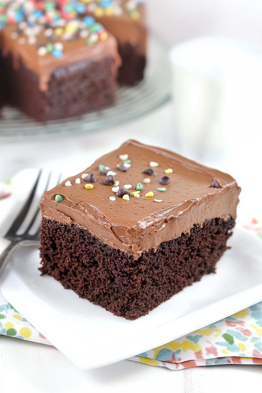 Chocolate Depression Cake Recipe