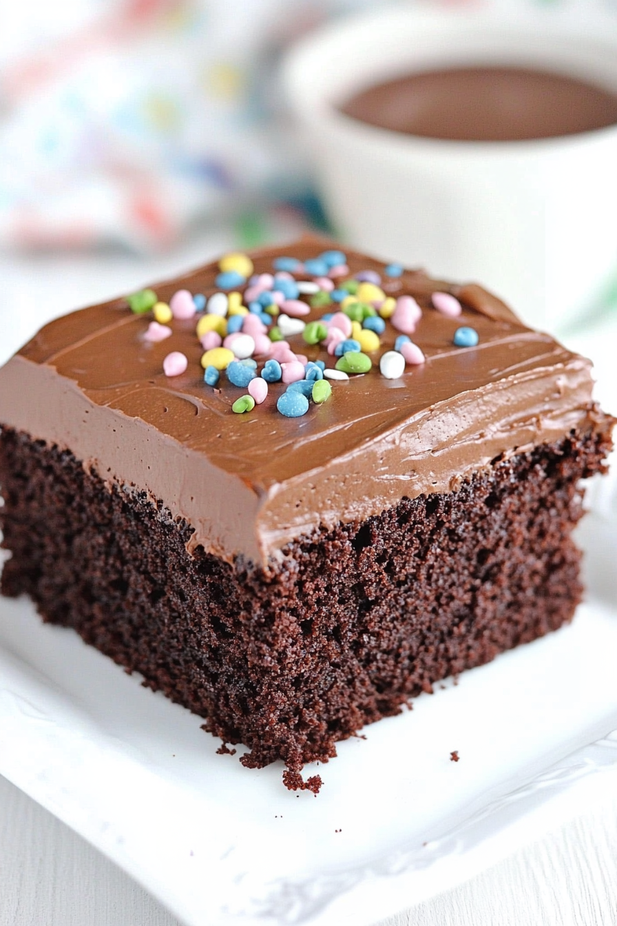 Chocolate Depression Cake Recipe