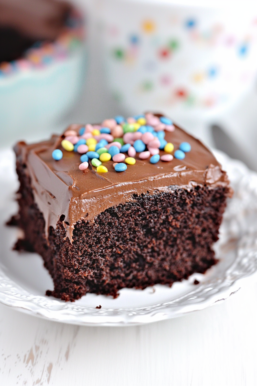 Chocolate Depression Cake Recipe