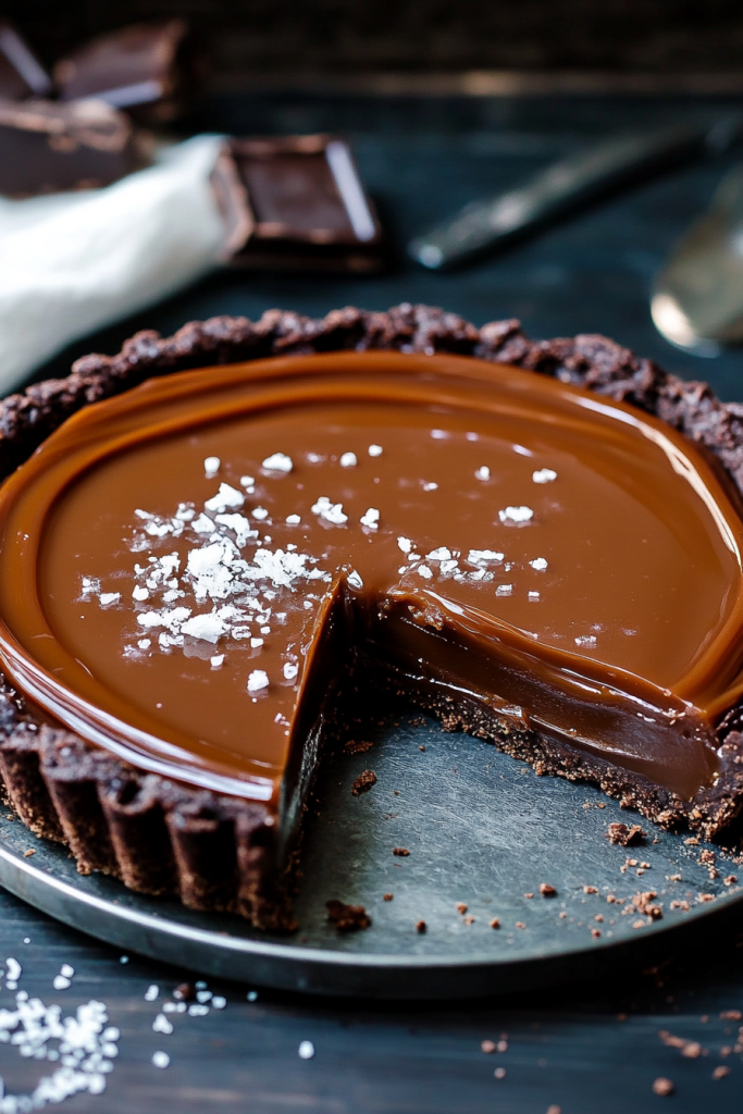 Chocolate Salted Caramel Tart Recipe