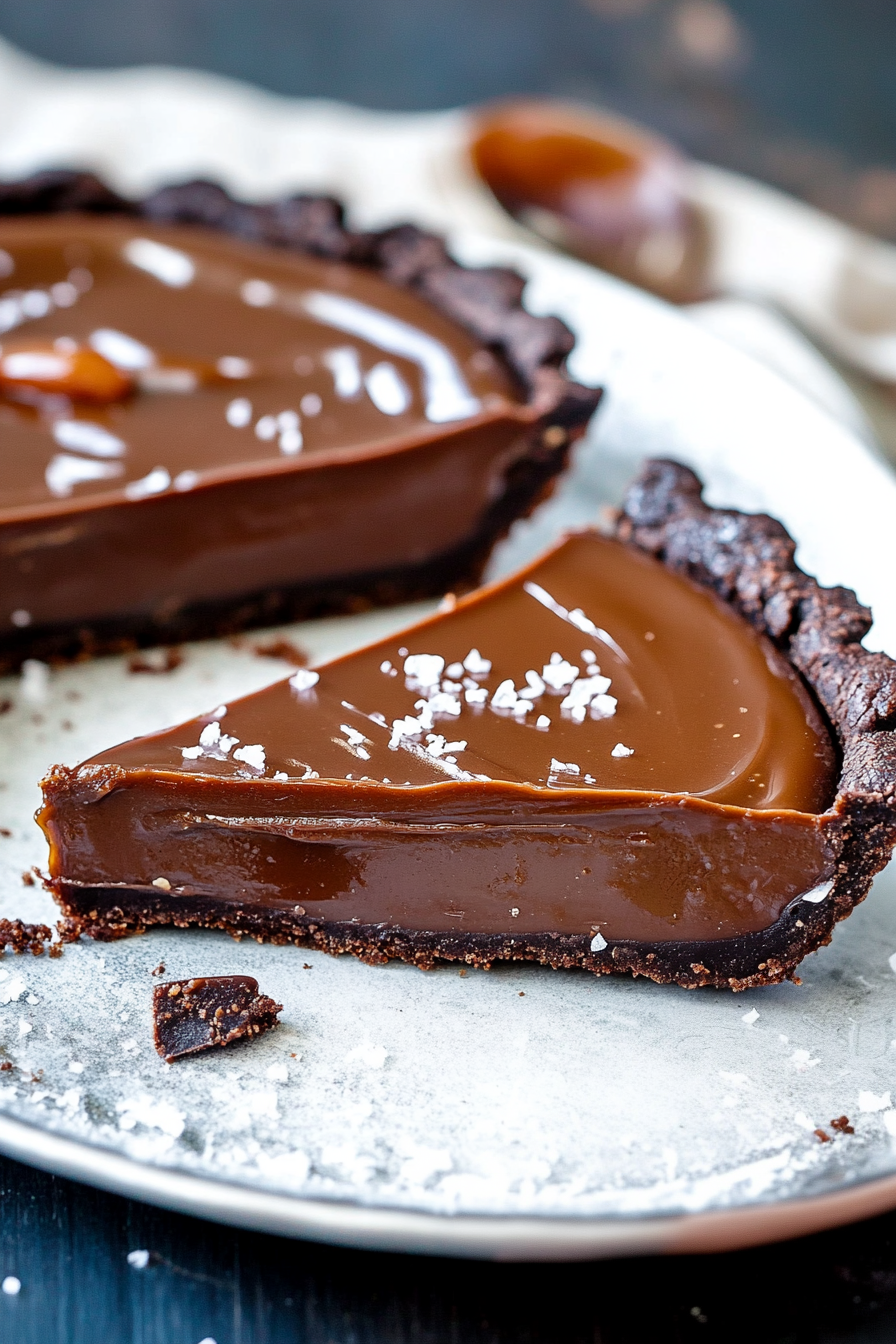 Chocolate Salted Caramel Tart Recipe