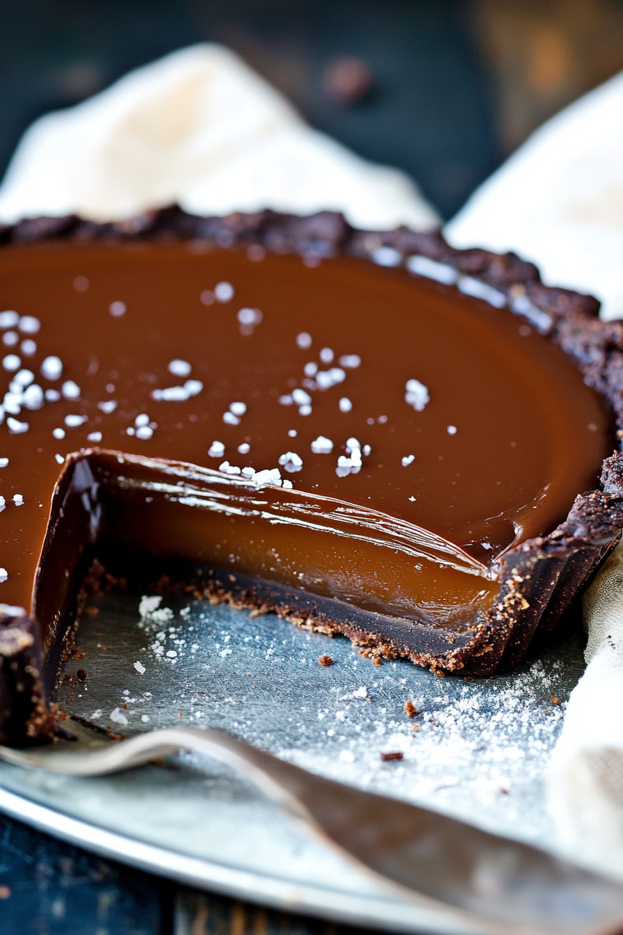 Chocolate Salted Caramel Tart Recipe