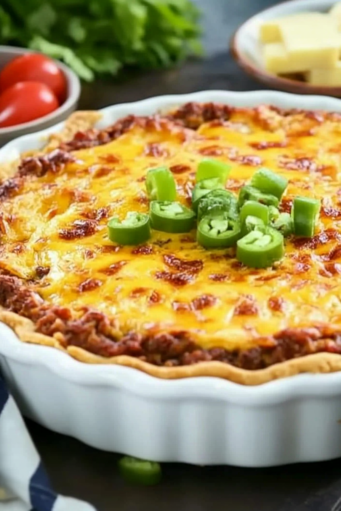 Classic Bisquick Cheeseburger Pie