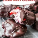 Creamy Chocolate Strawberry Clusters