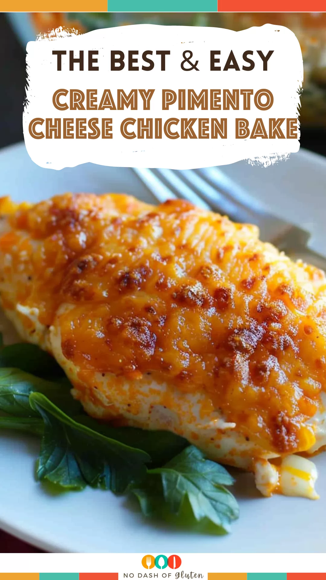 Creamy Pimento Cheese Chicken Bake