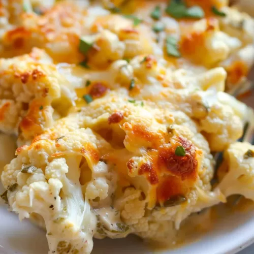 Creamy Queso Cauliflower