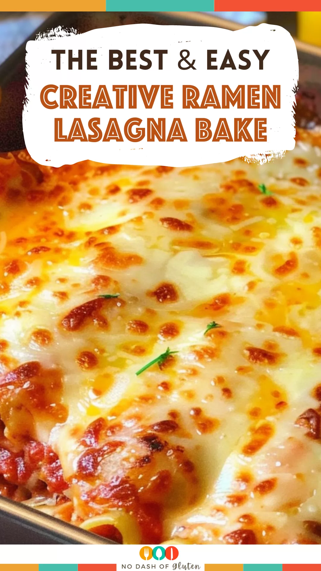 Creative Ramen Lasagna Bake