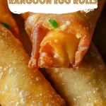 Crispy Crab Rangoon Egg Rolls