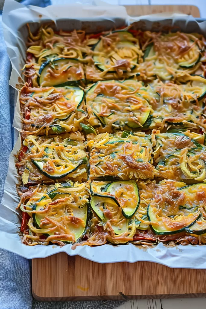 Crispy Zucchini Scarpaccia