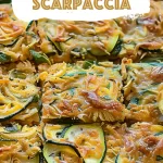 Crispy Zucchini Scarpaccia