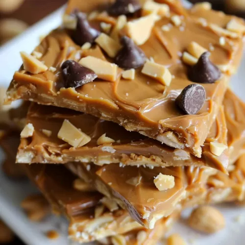 Crunchy Peanut Butter Cracker Candy