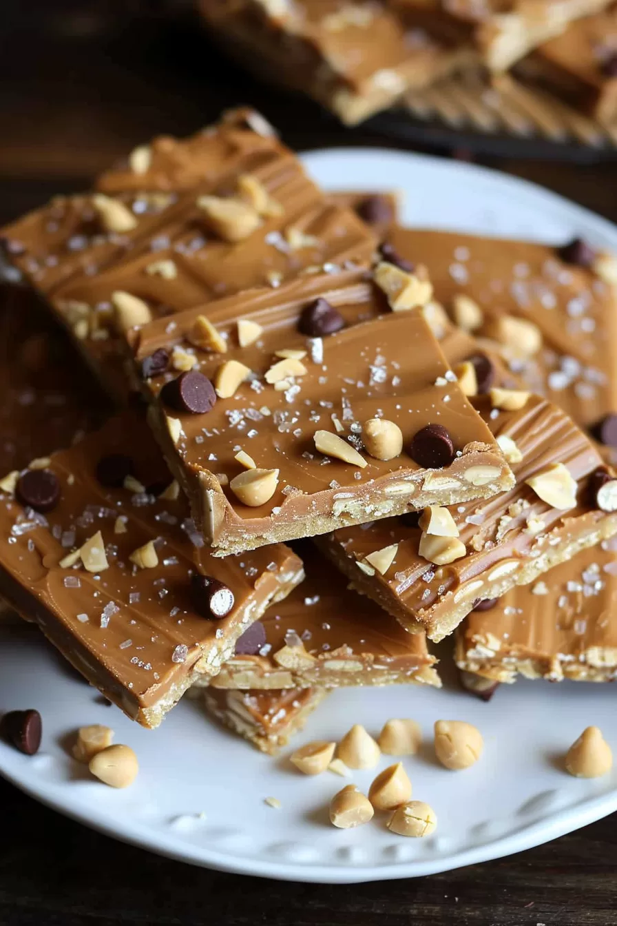 Crunchy Peanut Butter Cracker Candy