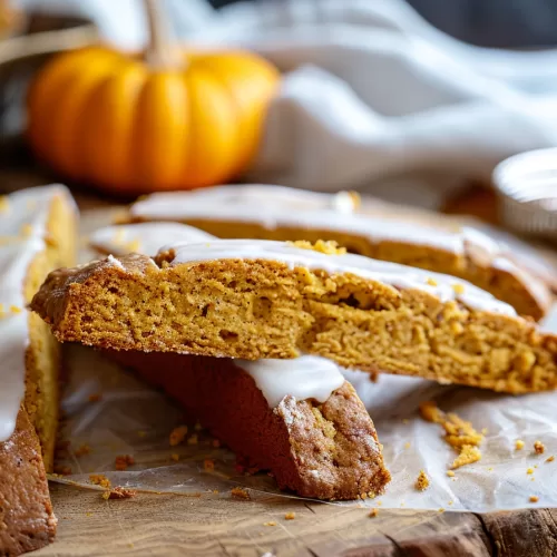 Crunchy Pumpkin Spiced Biscotti