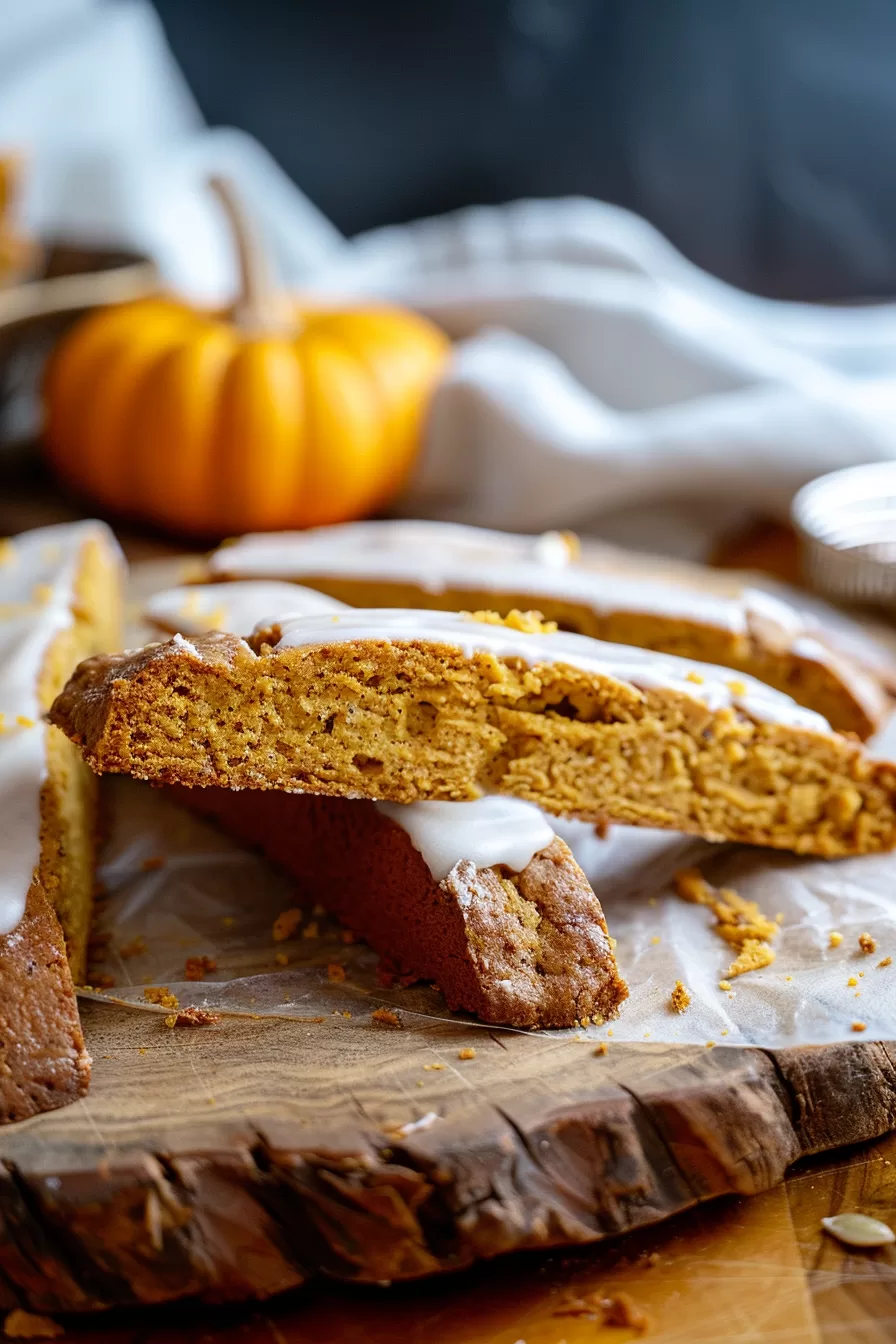 Crunchy Pumpkin Spiced Biscotti