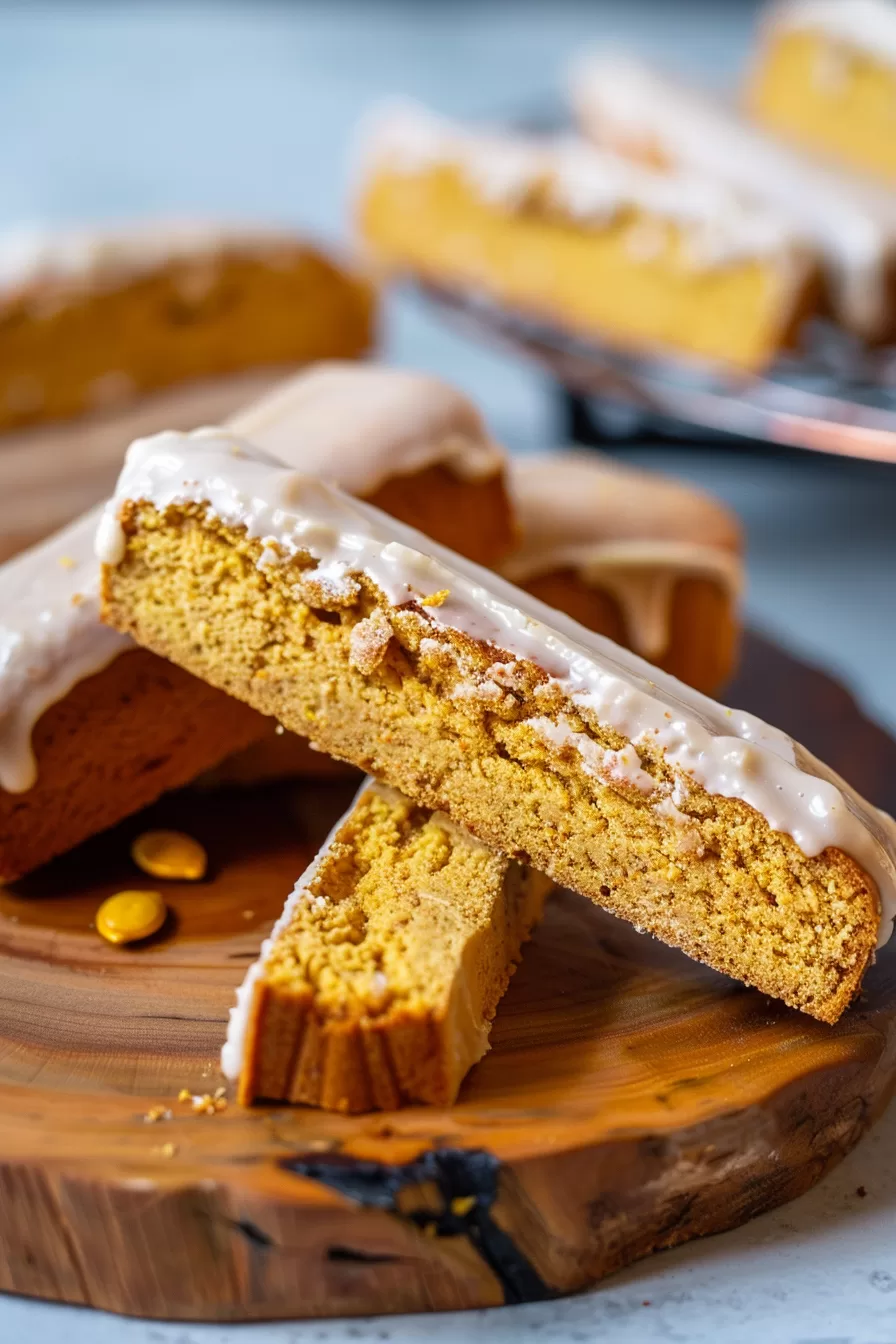 Crunchy Pumpkin Spiced Biscotti