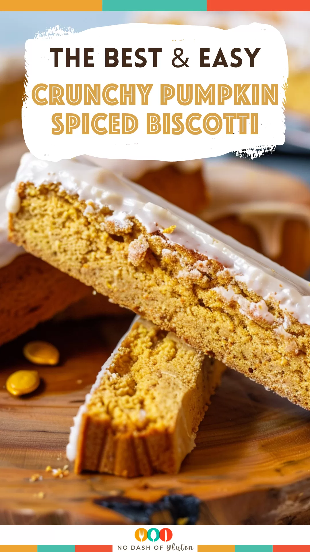 Crunchy Pumpkin Spiced Biscotti