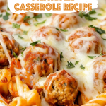 Dump and Bake Meatball Casserole Recipe