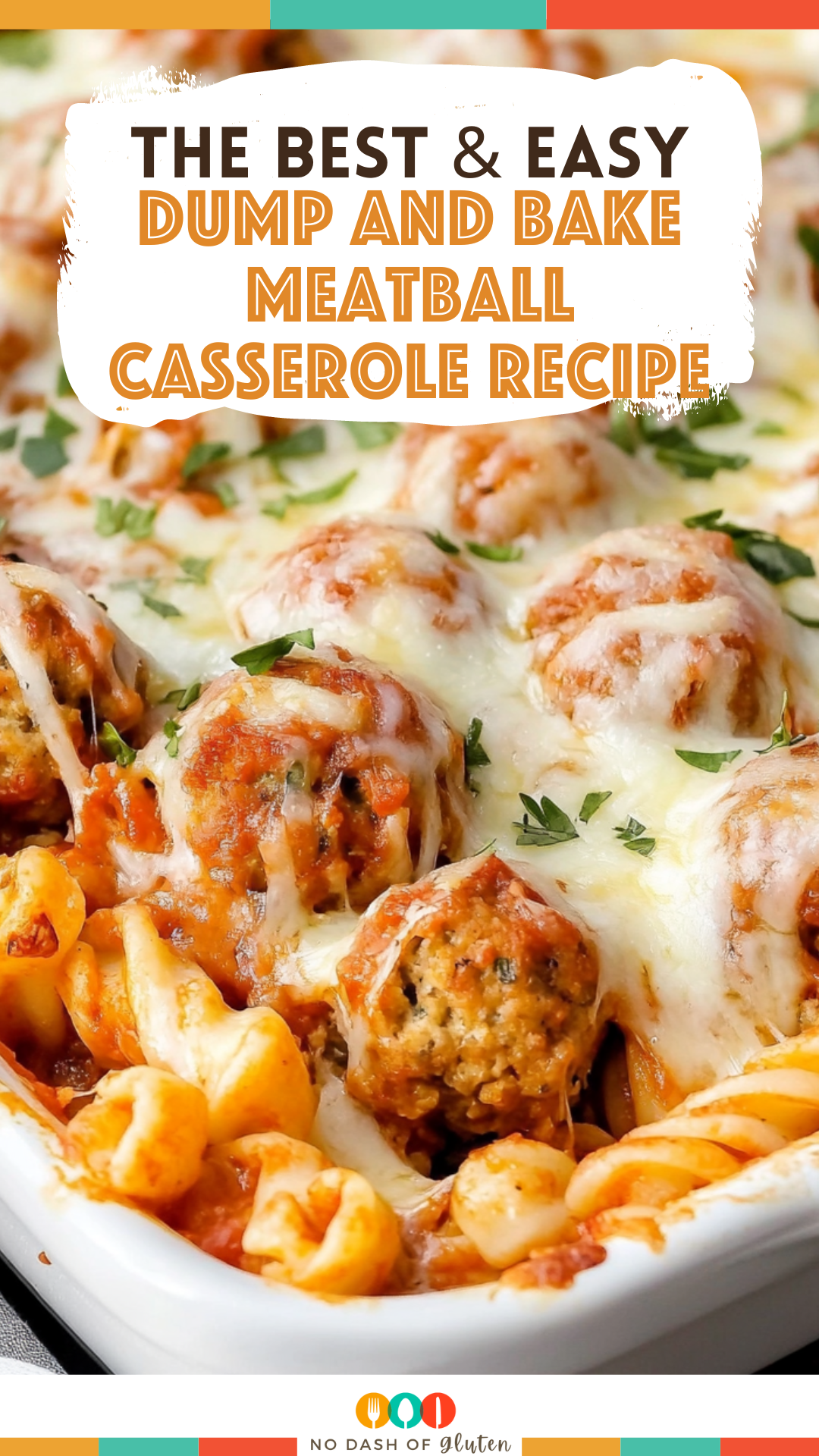 Dump and Bake Meatball Casserole Recipe