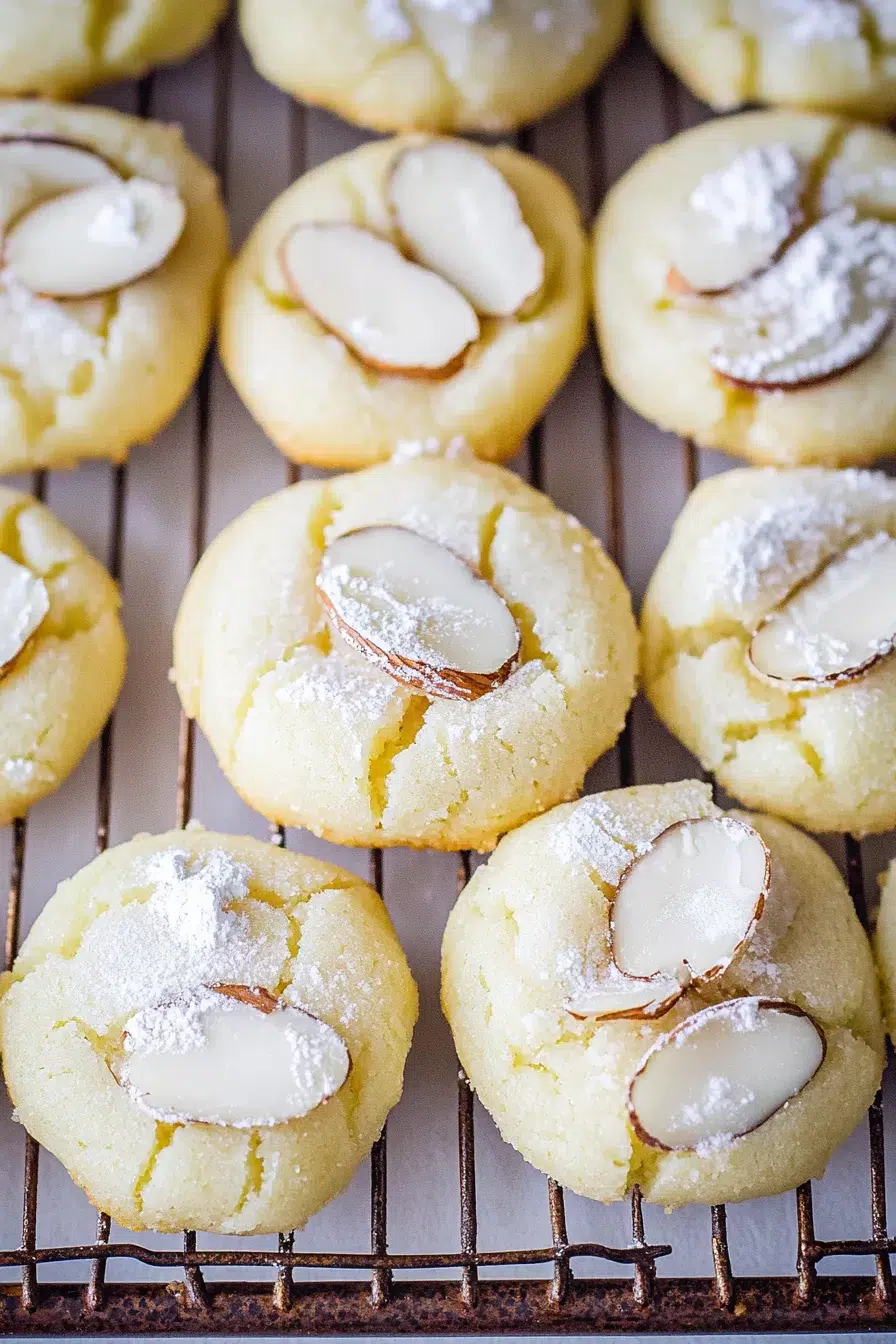 Easy Almond Meltaway Cookies