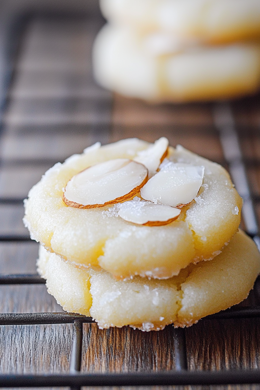 Easy Almond Meltaway Cookies