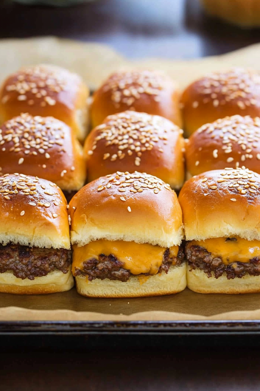 Easy Cheeseburger Sliders