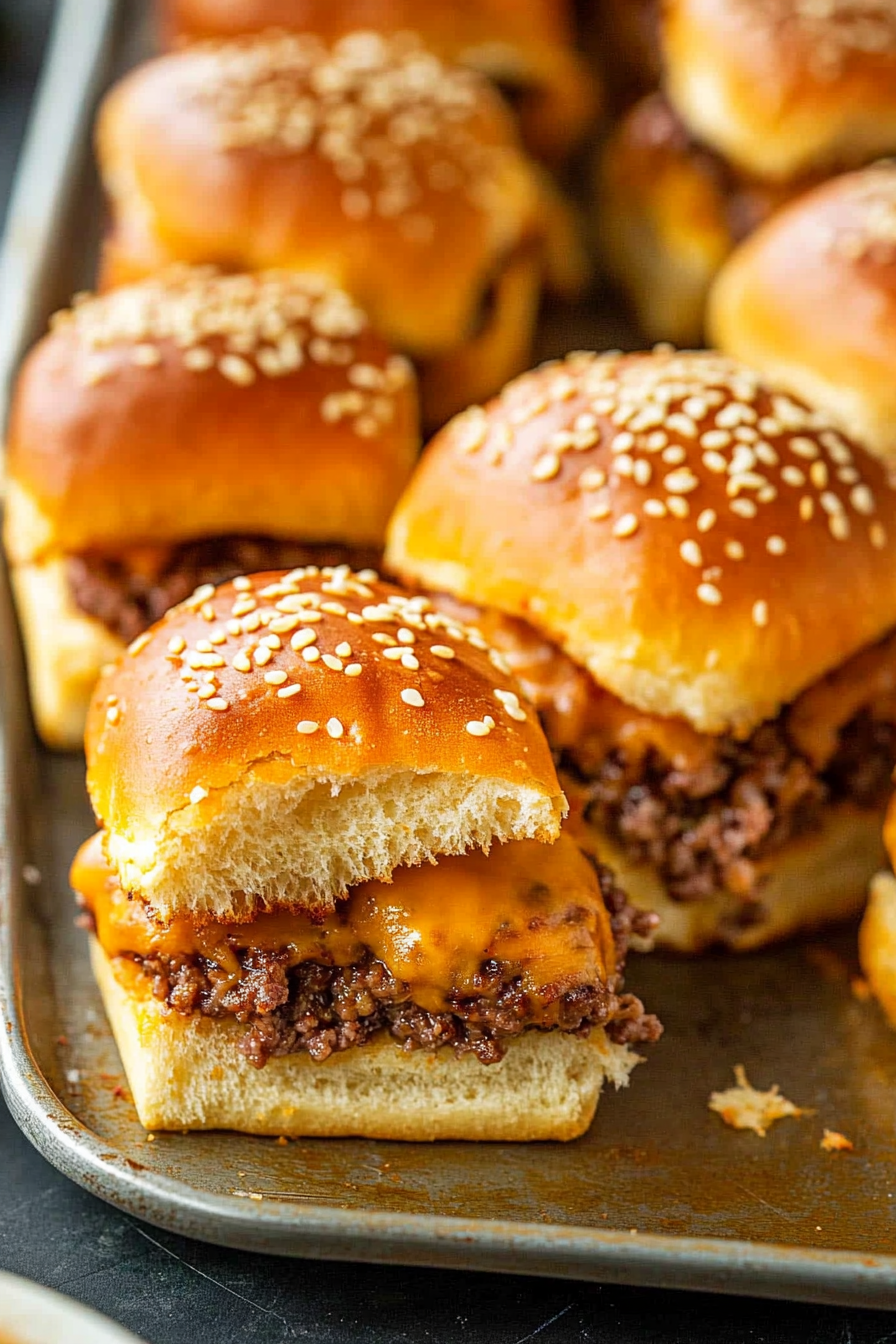 Easy Cheeseburger Sliders