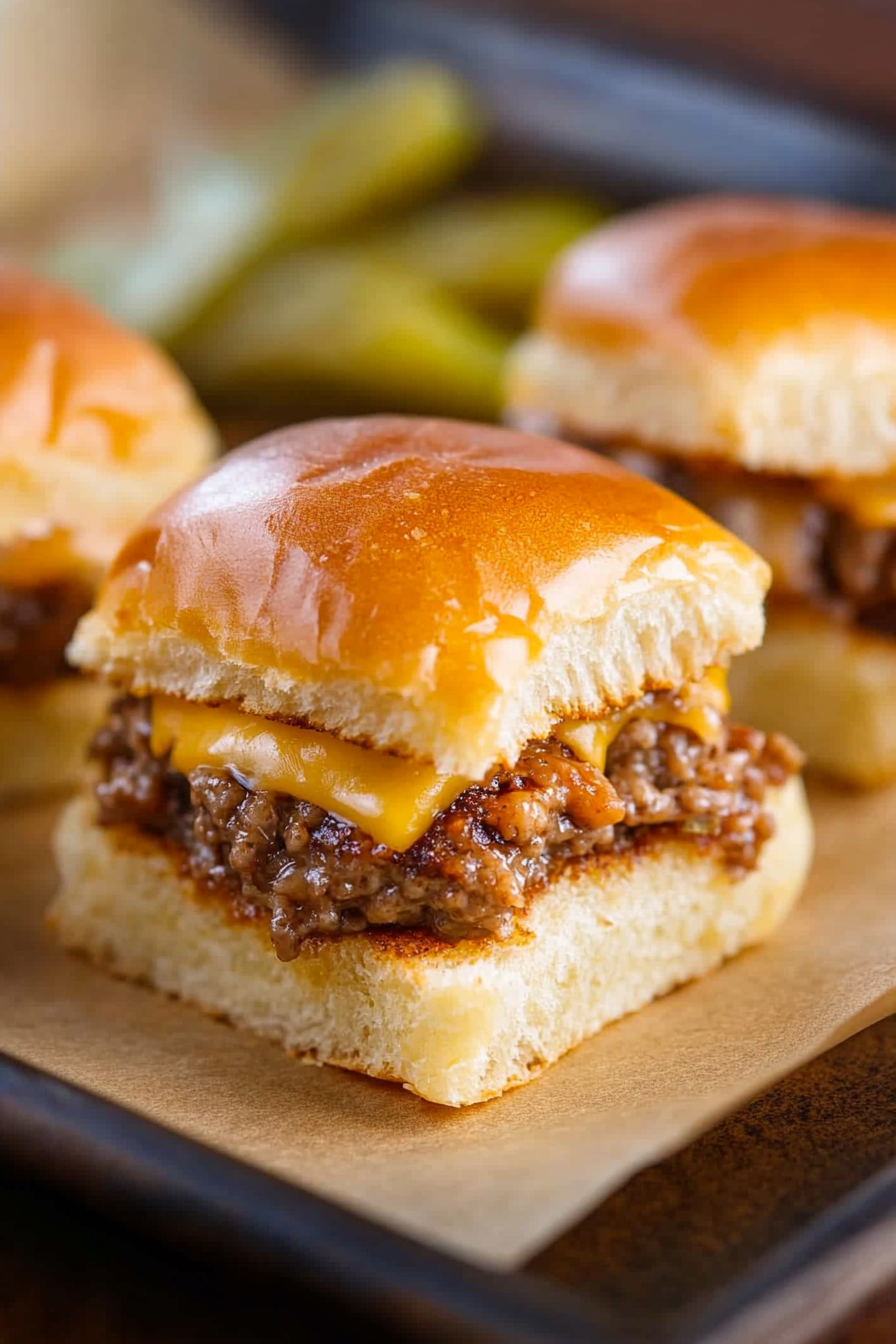 Easy Cheeseburger Sliders