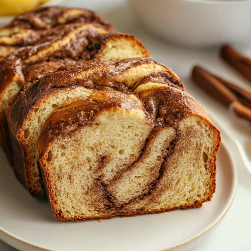 Easy Cinnamon Swirl Banana Bread