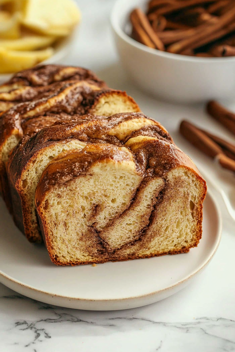 Easy Cinnamon Swirl Banana Bread