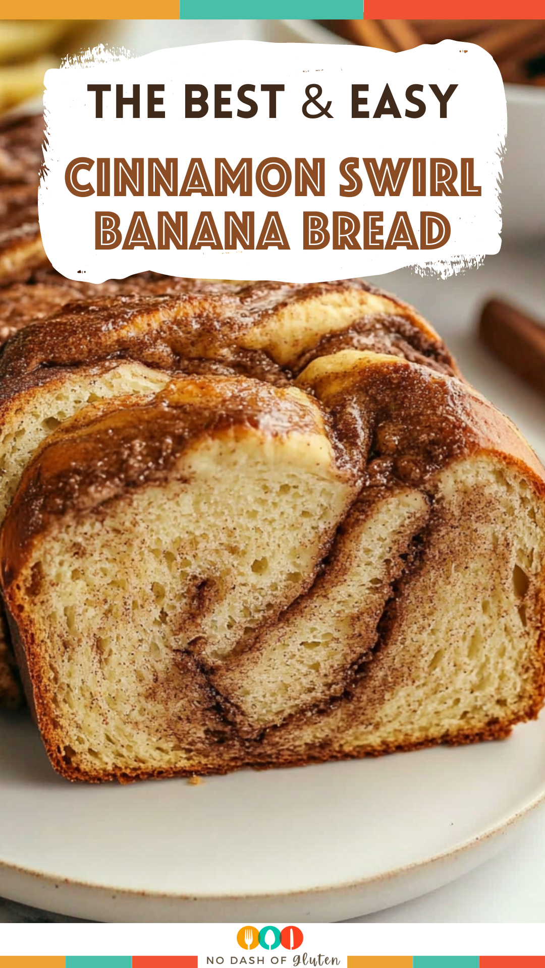 Easy Cinnamon Swirl Banana Bread