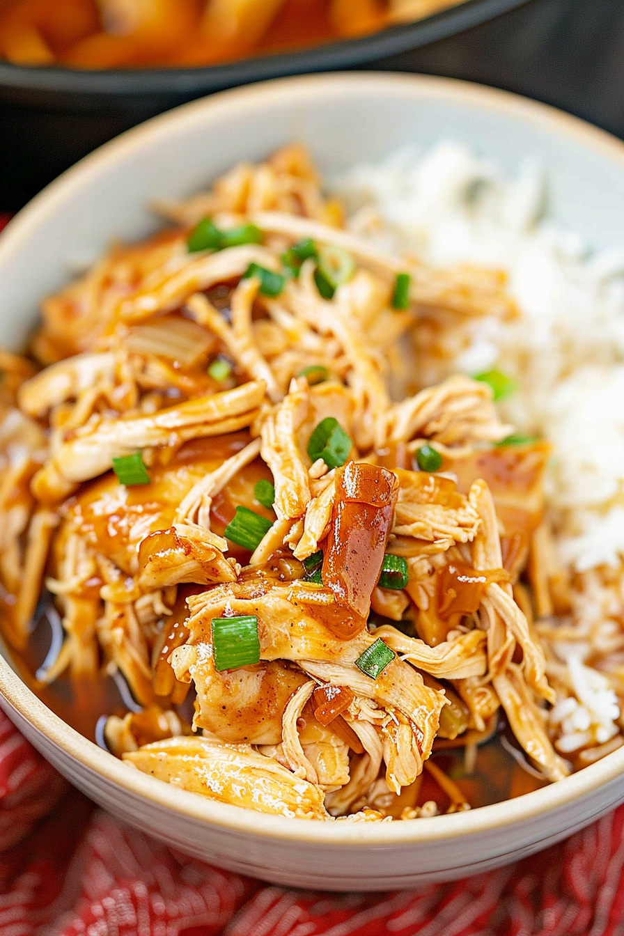 Easy Crock Pot Honey Garlic Chicken