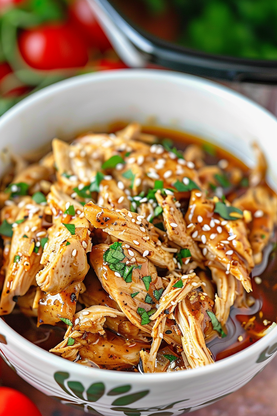 Easy Crock Pot Honey Garlic Chicken