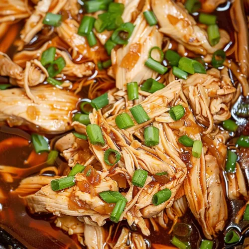 Easy Crock Pot Honey Garlic Chicken