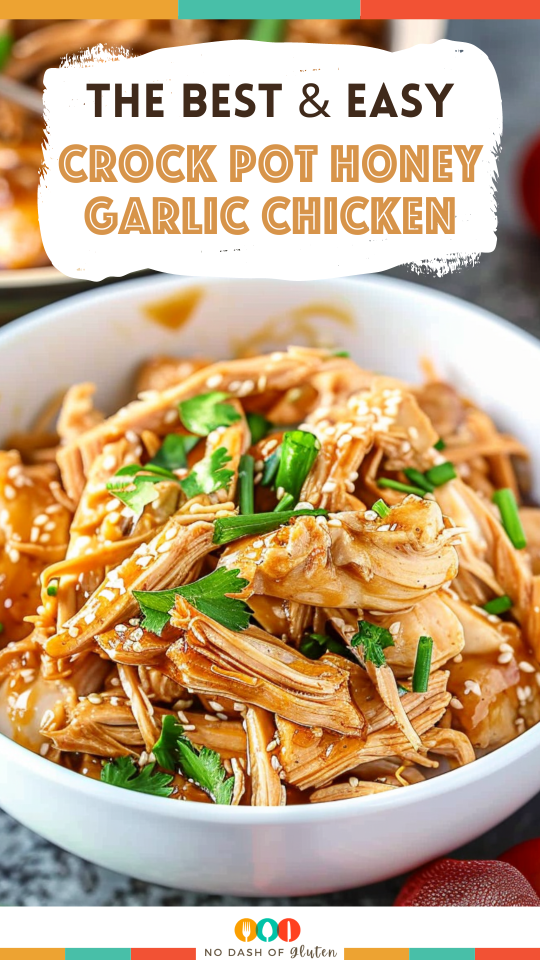 Easy Crock Pot Honey Garlic Chicken