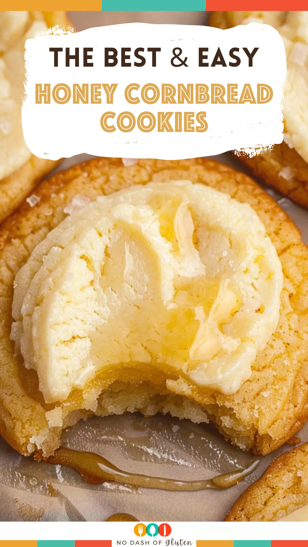 Easy Honey Cornbread Cookies