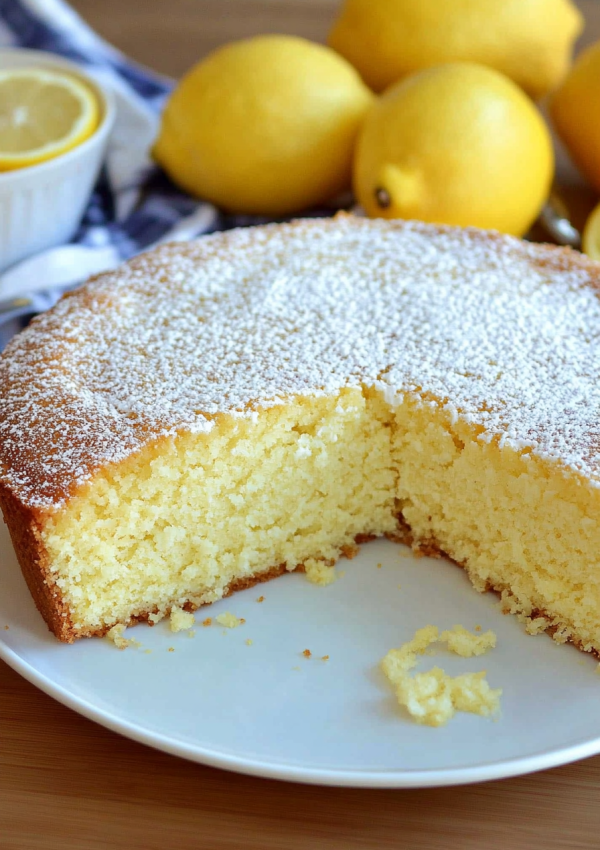 Easy Lemon Ricotta Cake