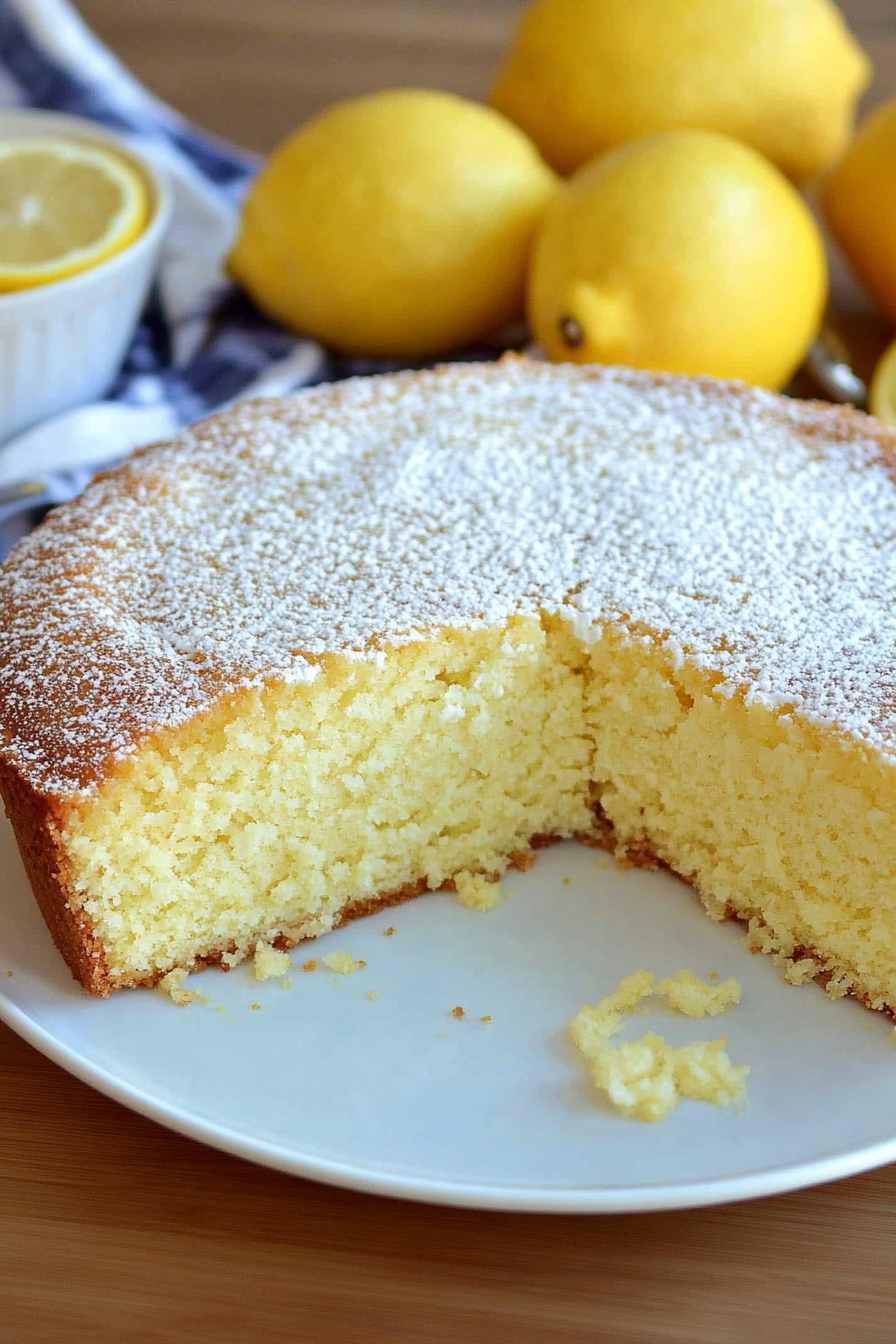 Easy Lemon Ricotta Cake