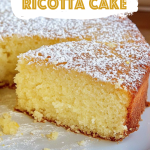 Easy Lemon Ricotta Cake