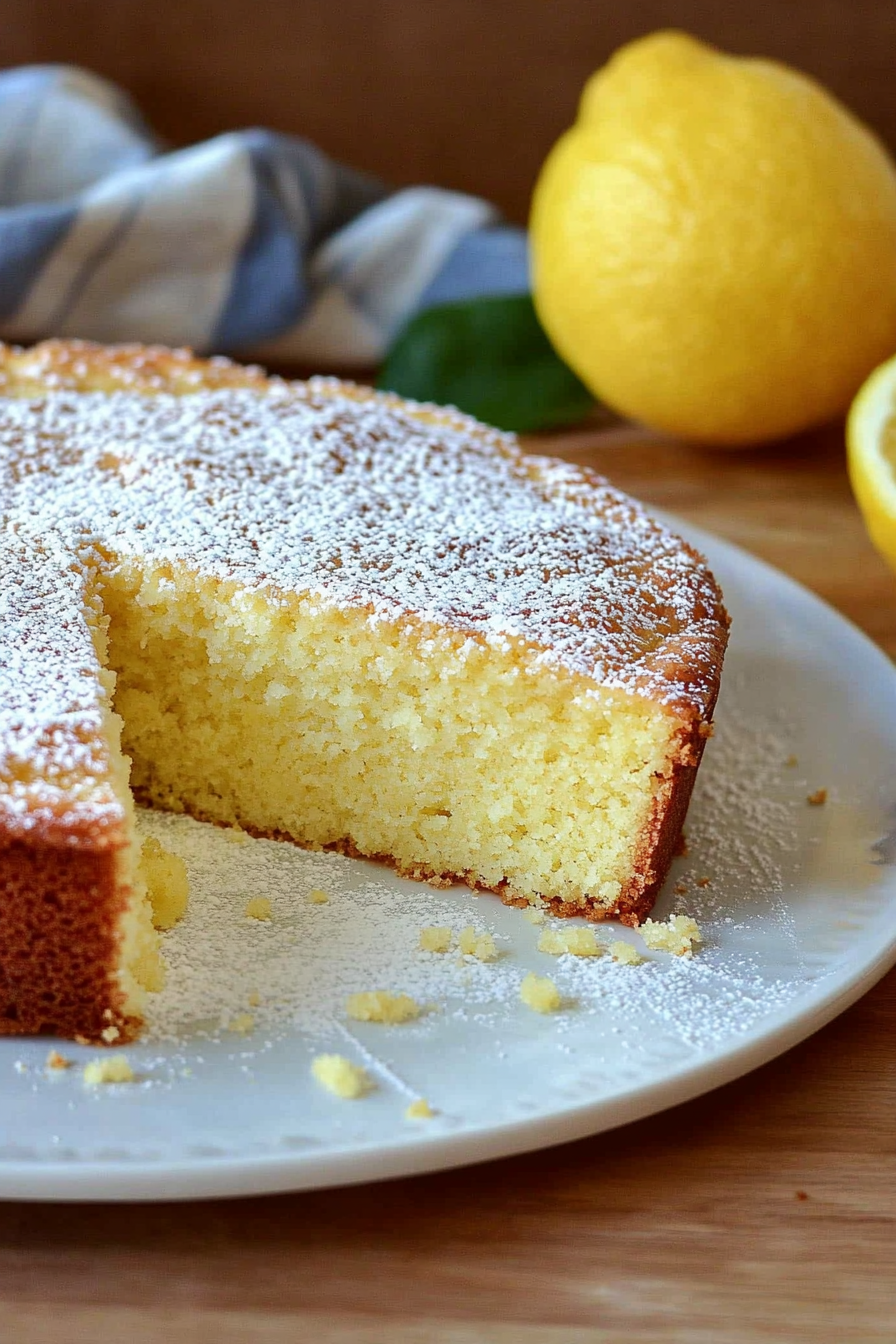 Easy Lemon Ricotta Cake