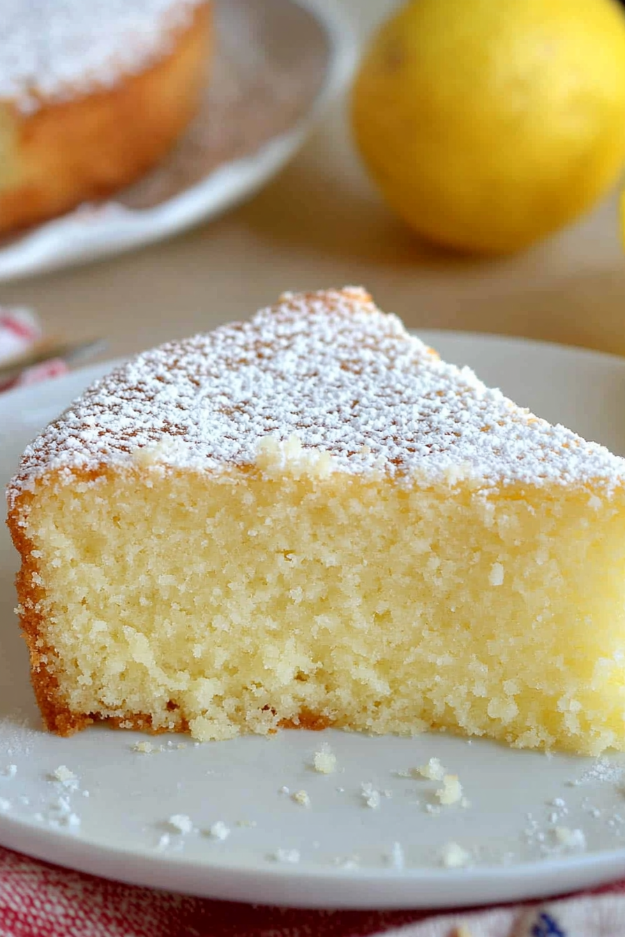 Easy Lemon Ricotta Cake