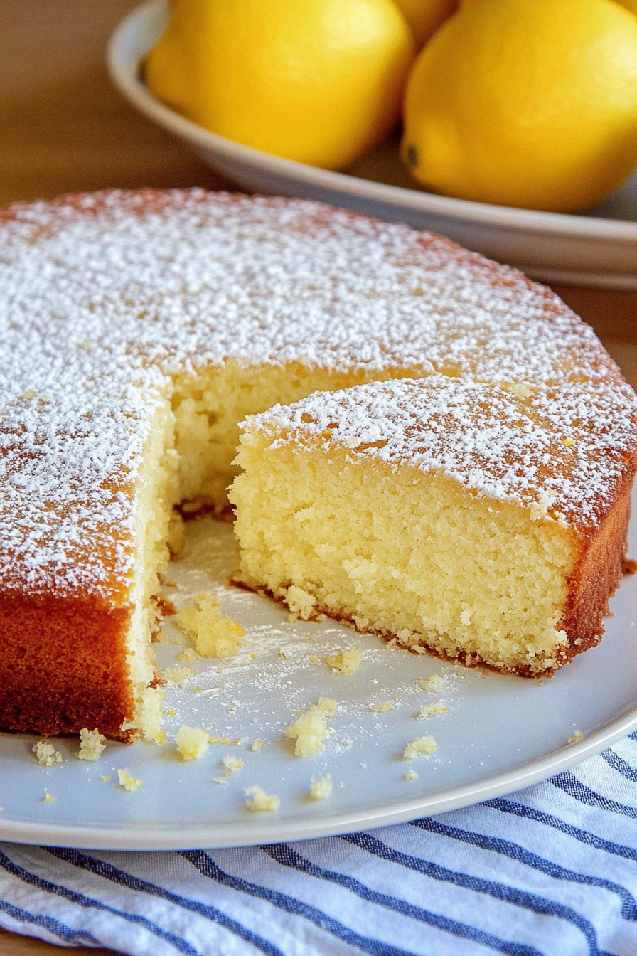 Easy Lemon Ricotta Cake