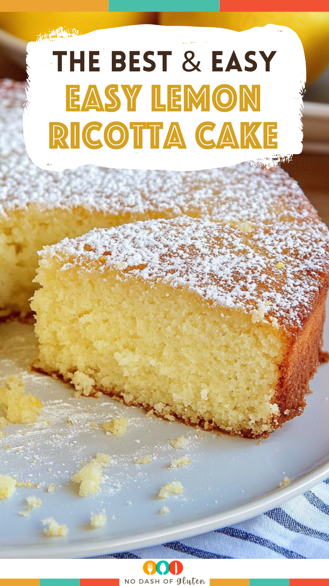 Easy Lemon Ricotta Cake