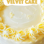 Easy Lemon Velvet Cake