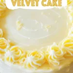 Easy Lemon Velvet Cake